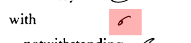 Shorthand match: with